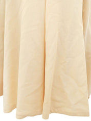 Logo Button Jacket #M Beige
