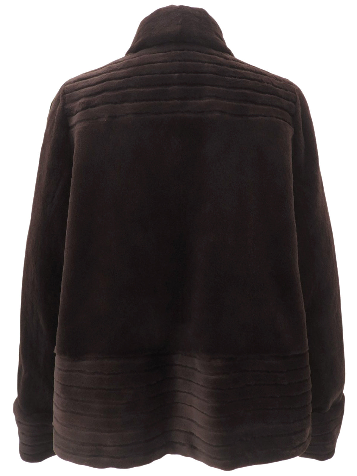 Fur coat, dark brown