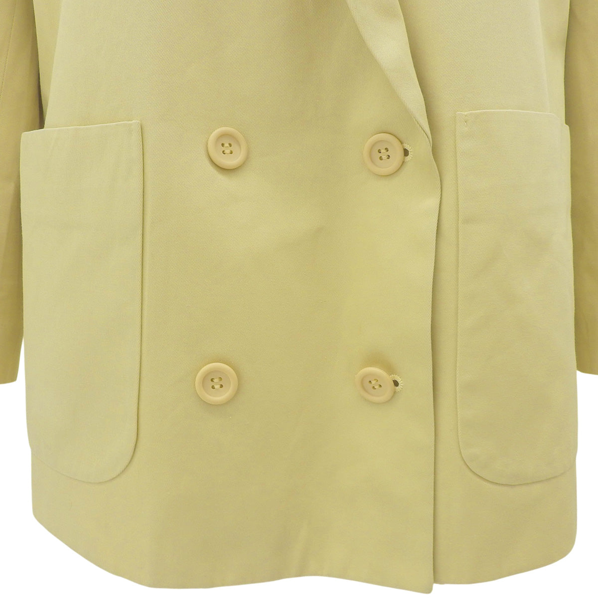Logo Embroidered Jacket #M Yellow
