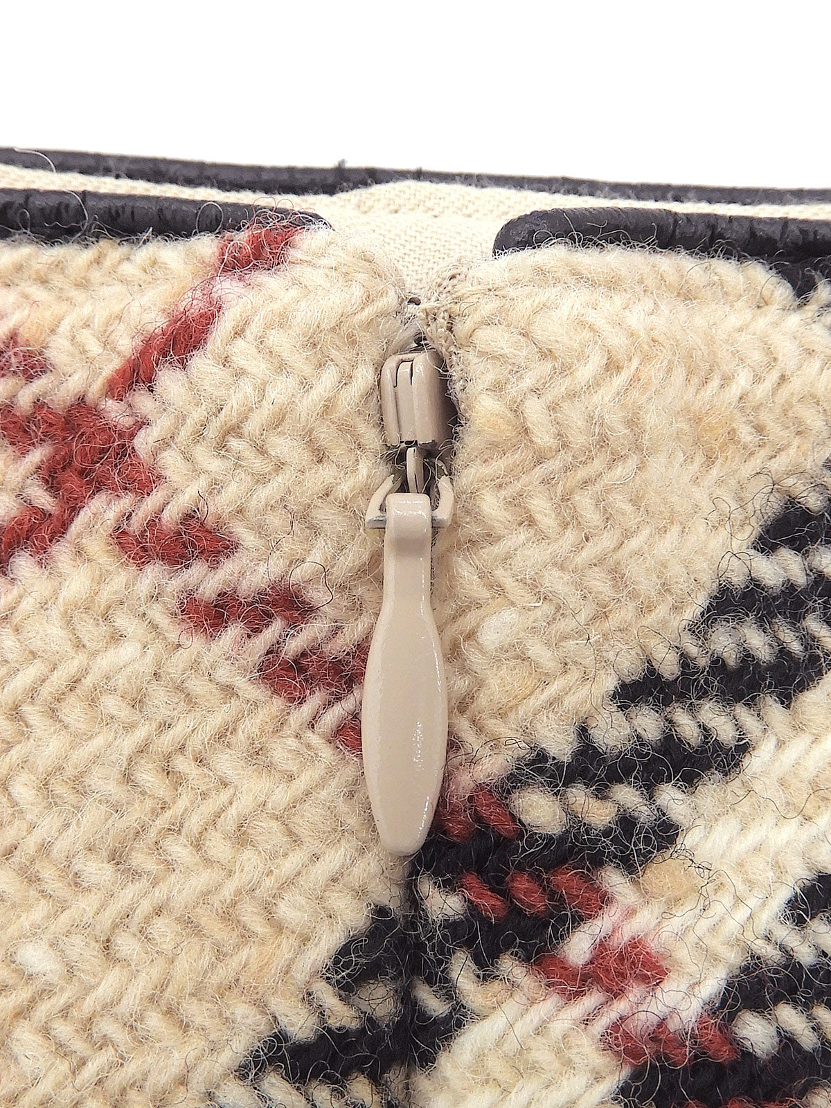 ノバチェックパターンスカート #40 ベージュ