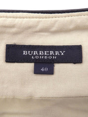 ノバチェックパターンスカート #40 ベージュ