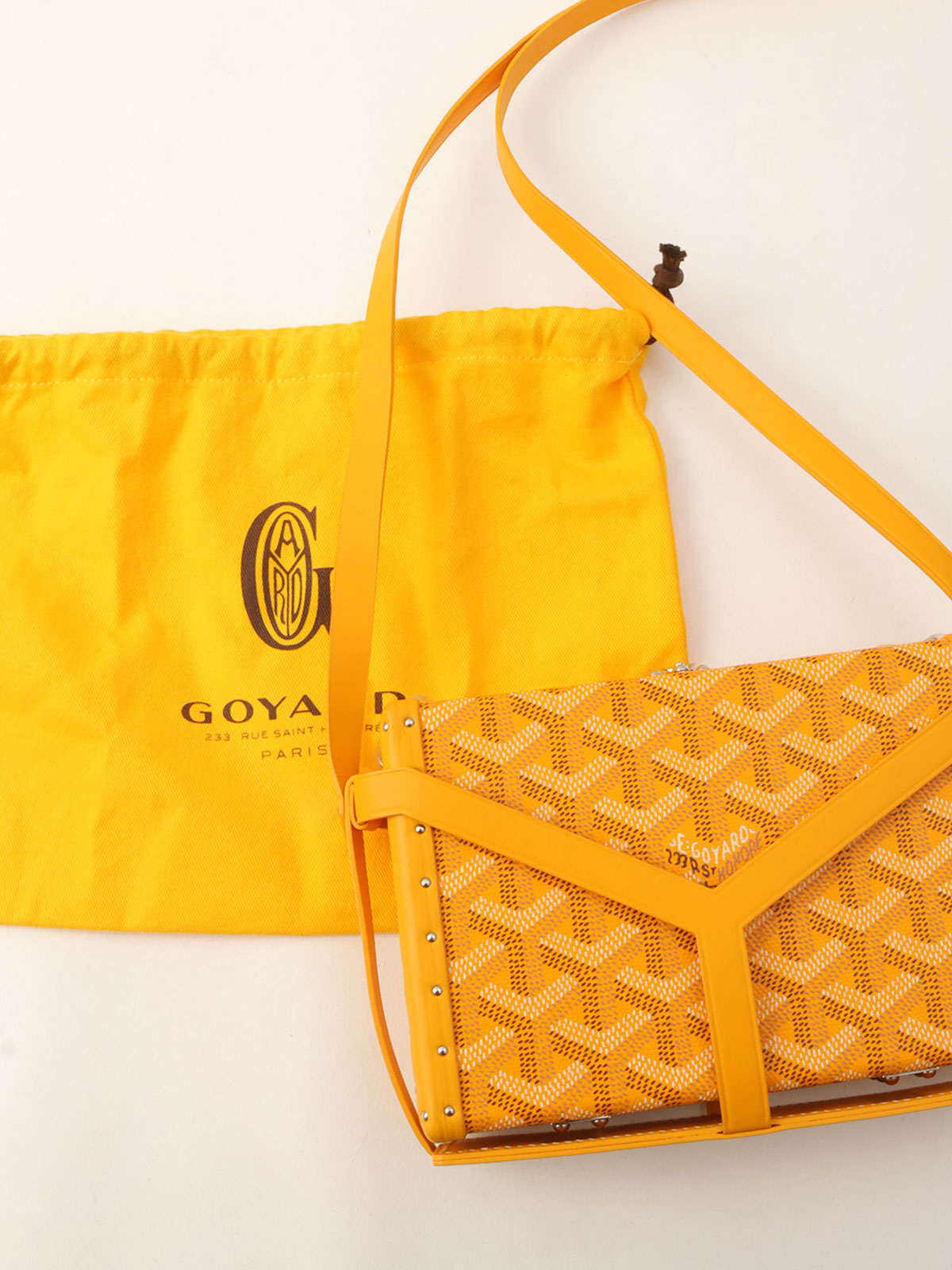 ミノディエールトランクバッグ イエロー