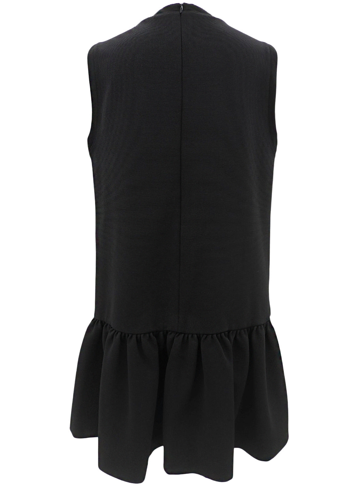 2016 Sleeveless Peplum Dress #XL Black