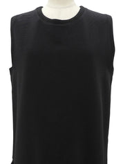2016 Sleeveless Peplum Dress #XL Black