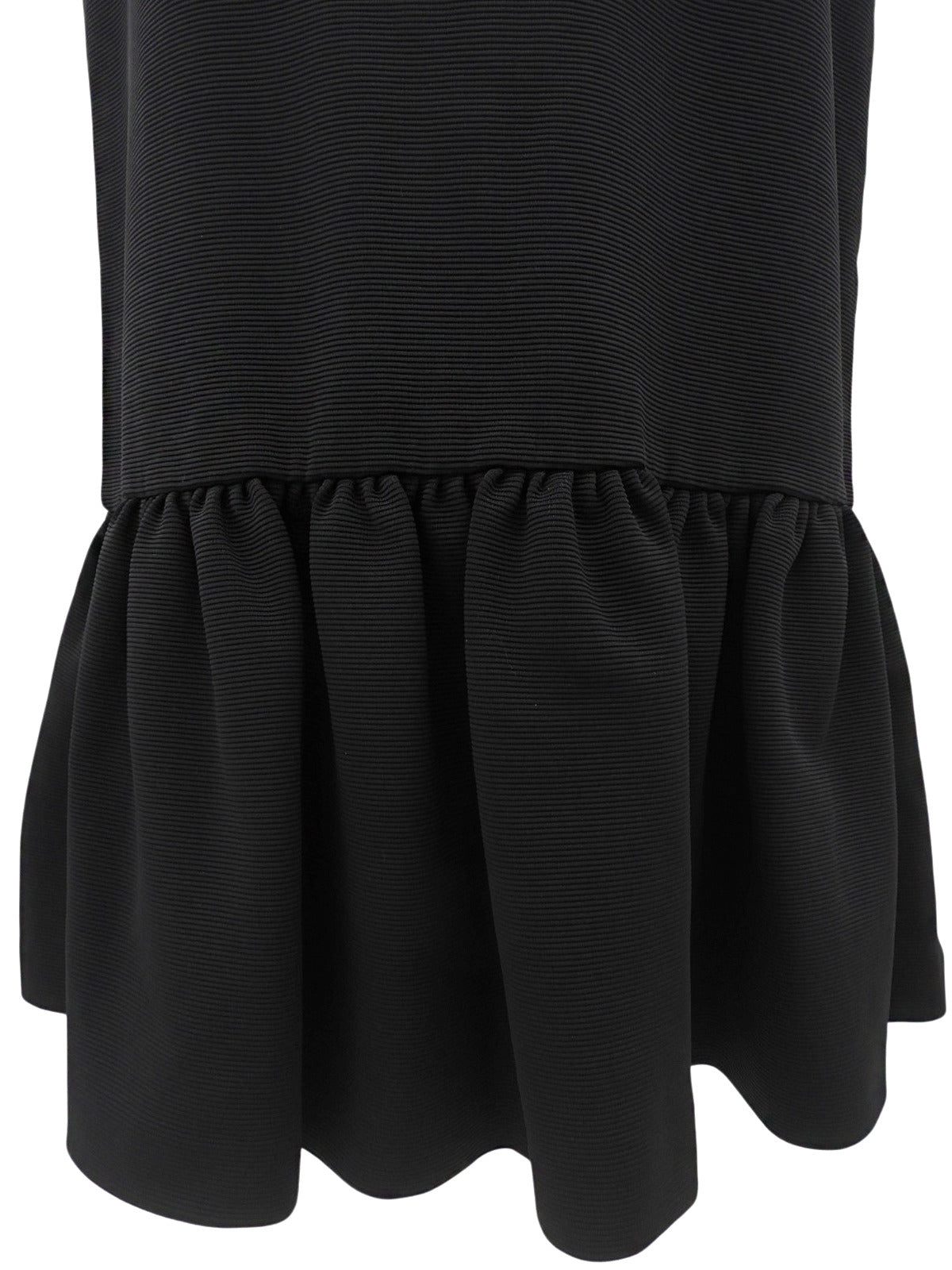 2016 Sleeveless Peplum Dress #XL Black