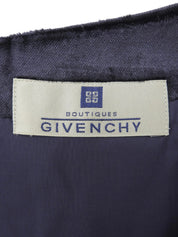 ベロアフラワーデザインノースリーブワンピース #42 パープル