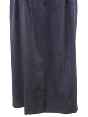 Velour Floral Design Sleeveless Dress #42 Purple