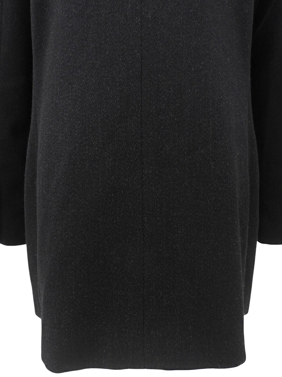 ウールダブルブレストジャケット ブラック