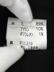 Wool Nova Check Pattern Skirt #38 Gray/Blue