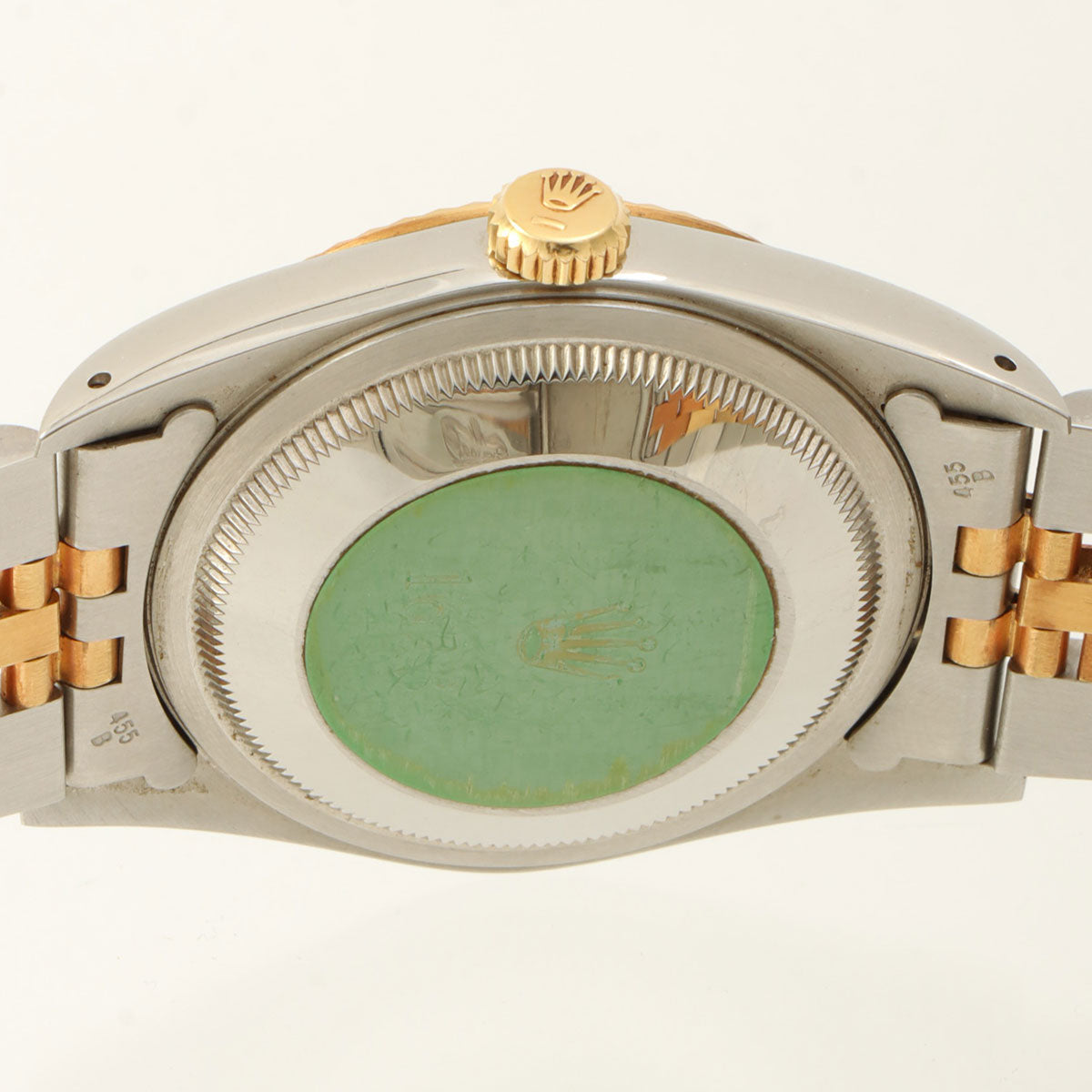 1990年～1991年頃製 10Pダイヤモンドオイスターパーペチュアルデイトジャスト 36mm 16233G 自動巻き E番 シャンパンゴールド