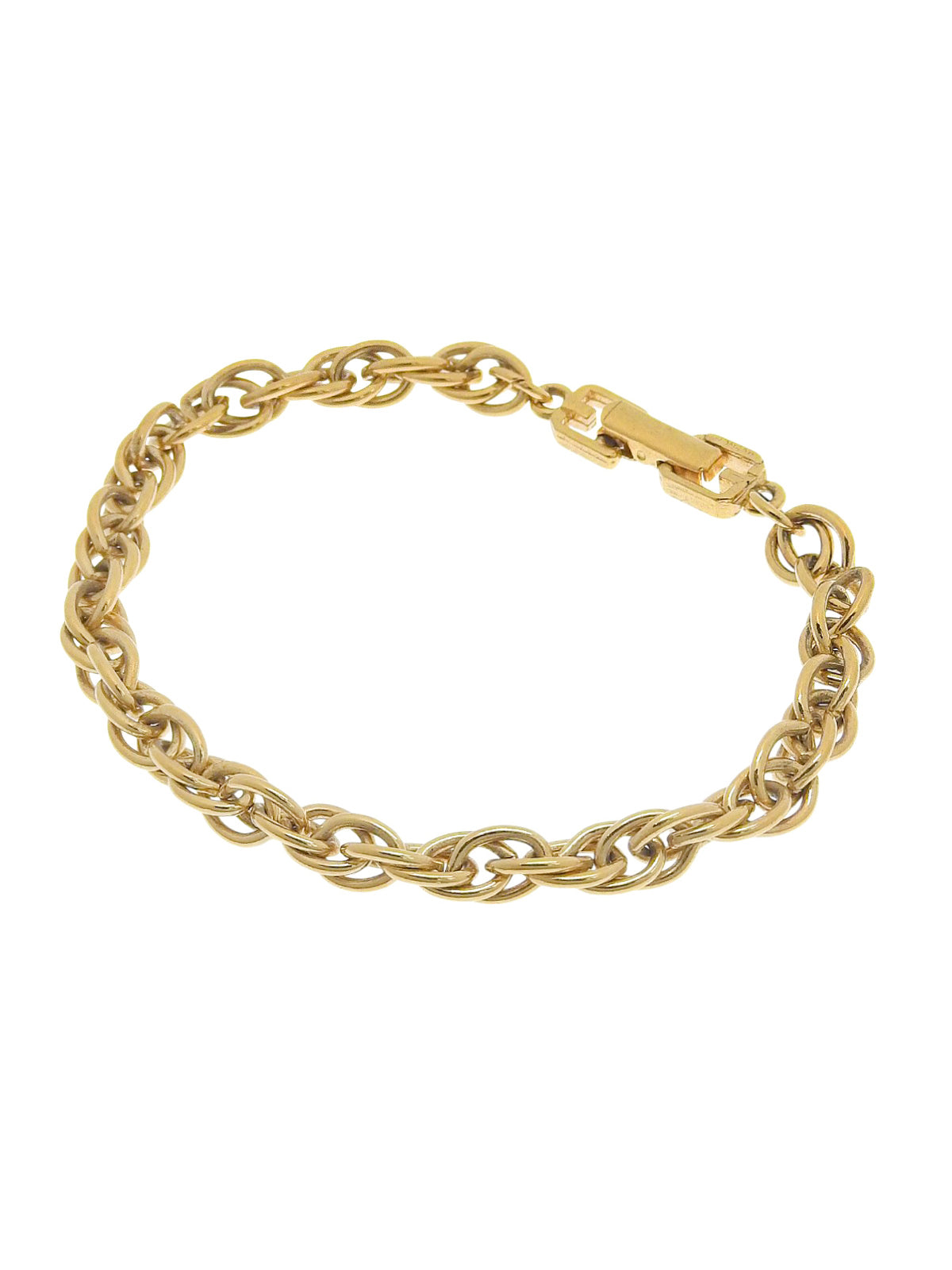 Twist Chain Bracelet Gold
