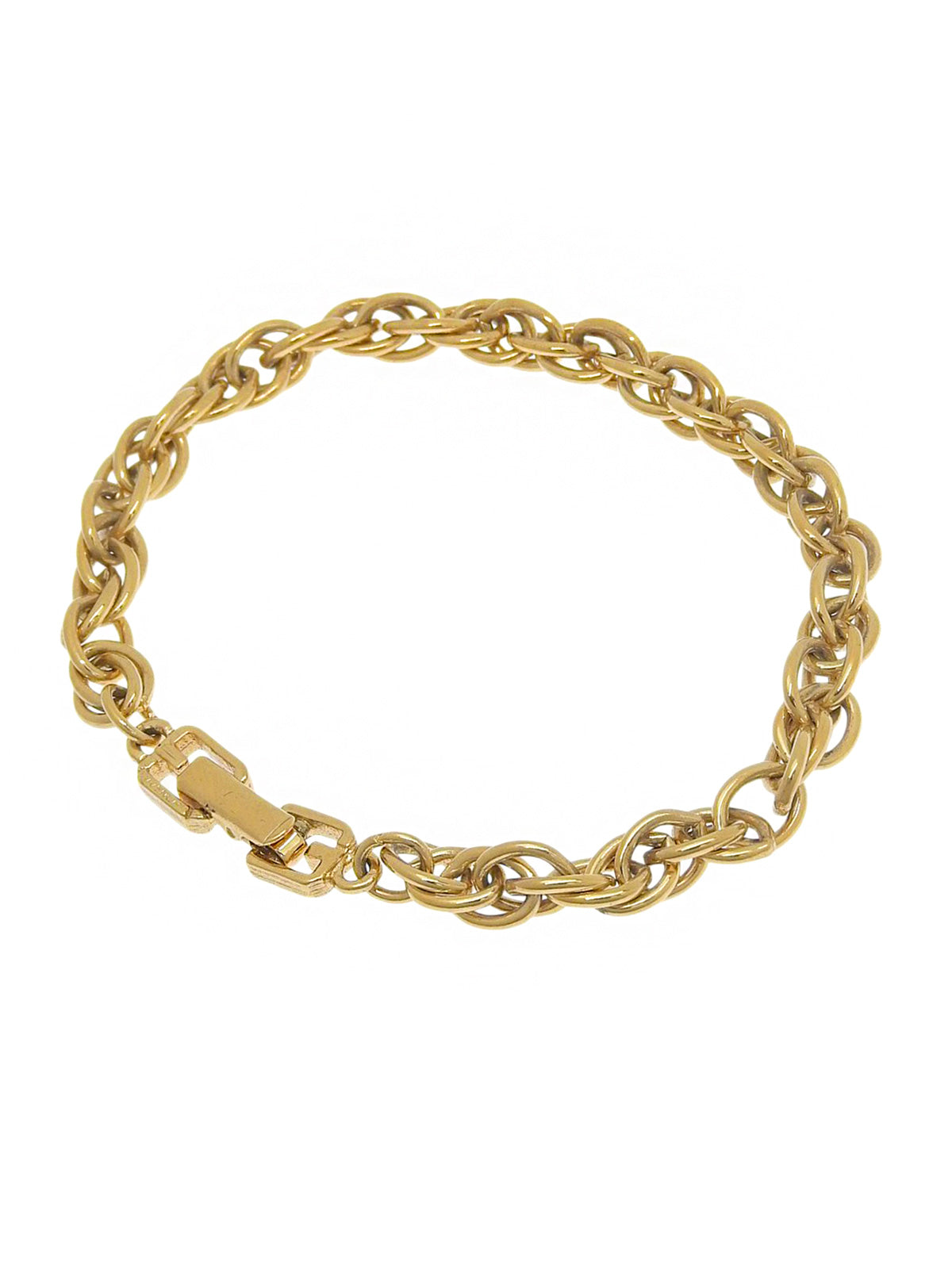 Twist Chain Bracelet Gold