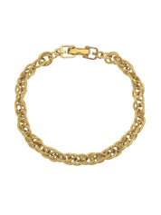 Twist Chain Bracelet Gold