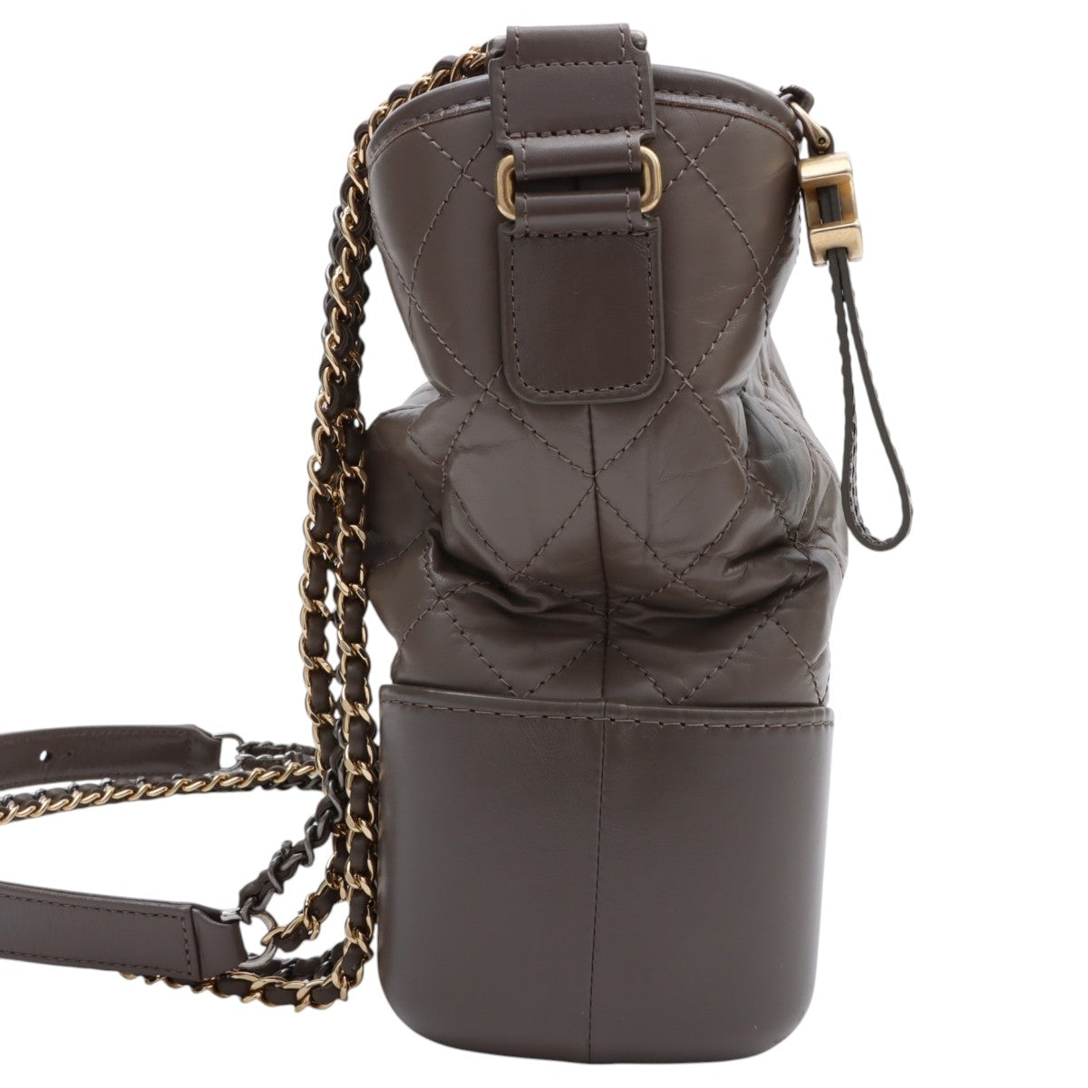 Gabrielle de Chanel Chain Shoulder Bag, Greige, circa 2018