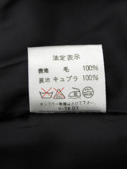 チェックパターンロゴジップアップ長袖ワンピース #L チャコールグレー/ブルー