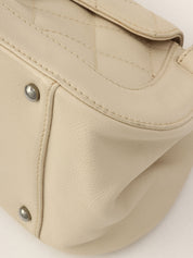 Circa 2005 Caviar Skin 2.55 Shoulder Bag, Beige