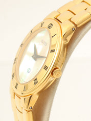 Round Logo Face Watch 3300L Yellow Shell