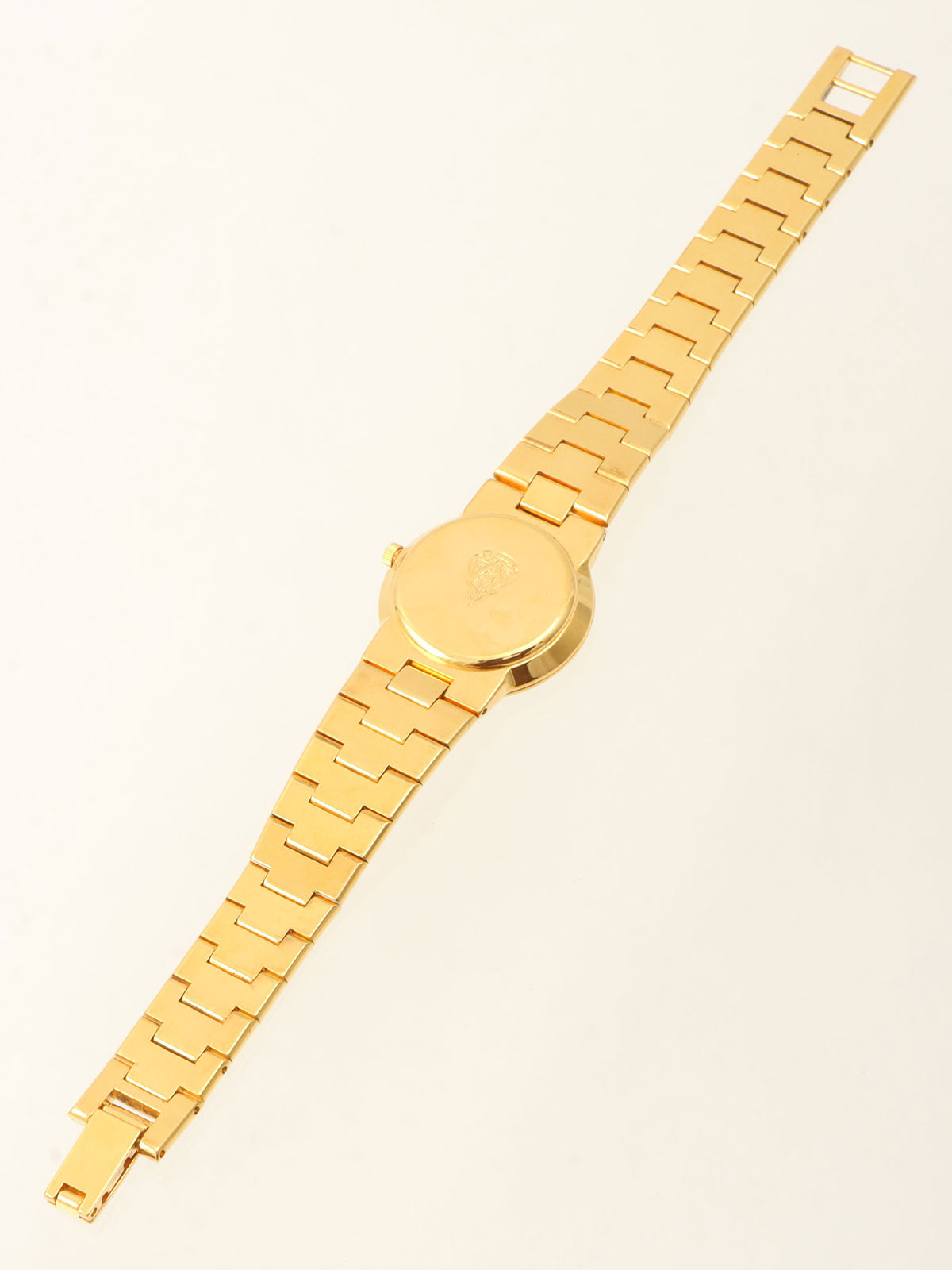 Round Logo Face Watch 3300L Yellow Shell