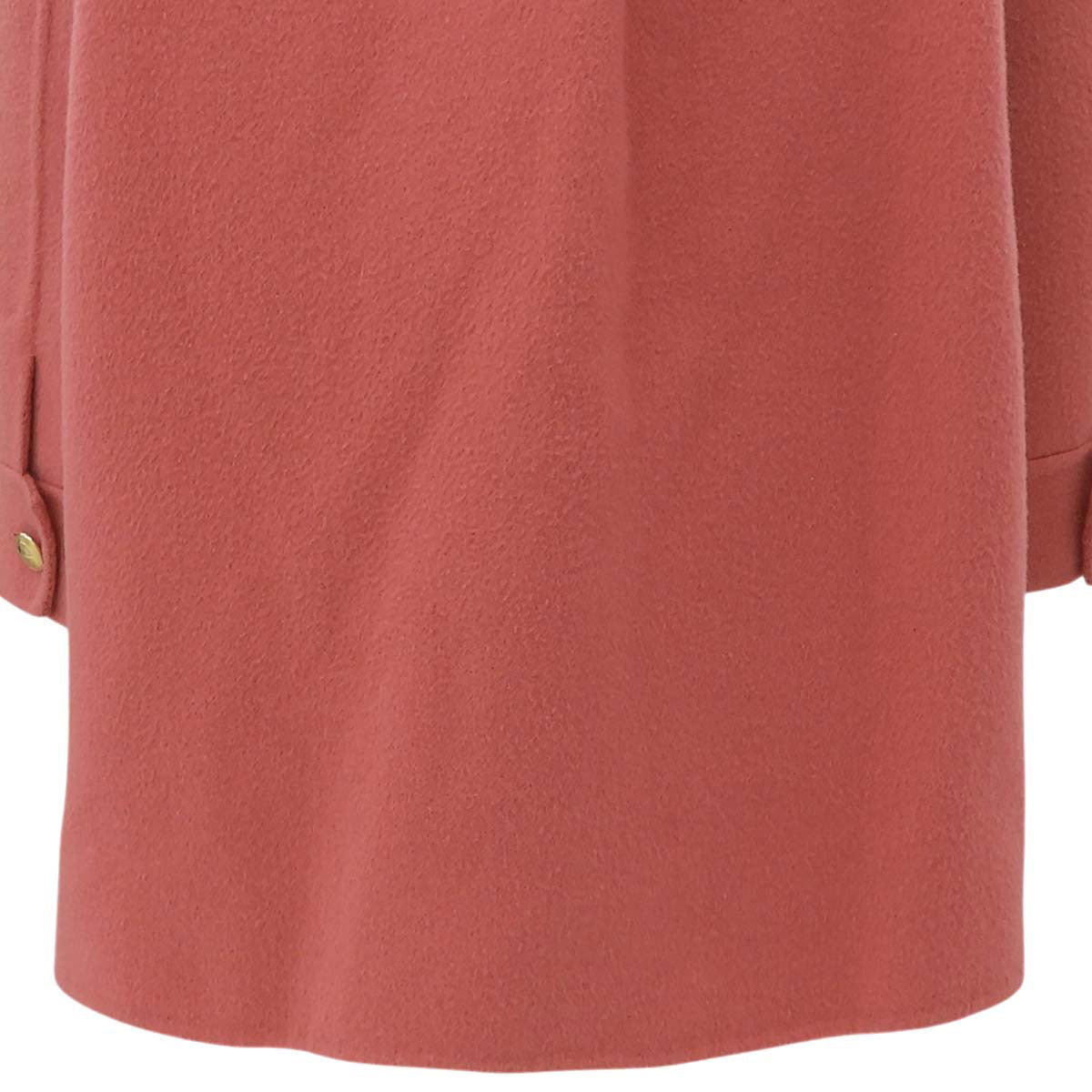 Logo Button Coat #42 Pink