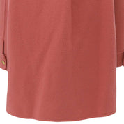 Logo Button Coat #42 Pink