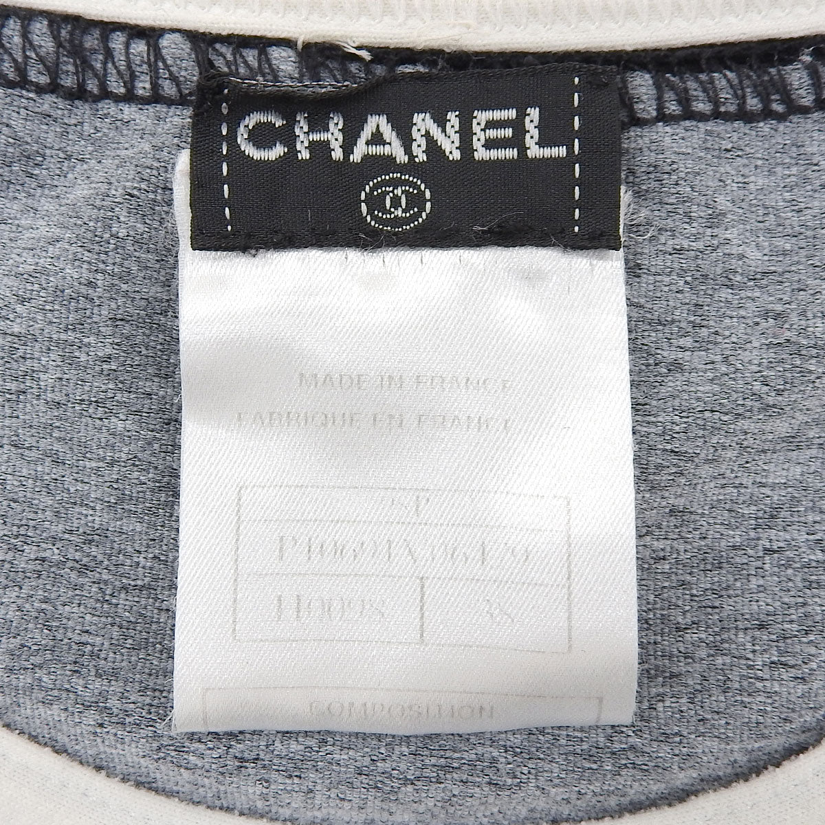 1998年製 CCマーク刺繍半袖Tシャツ #38 グレー