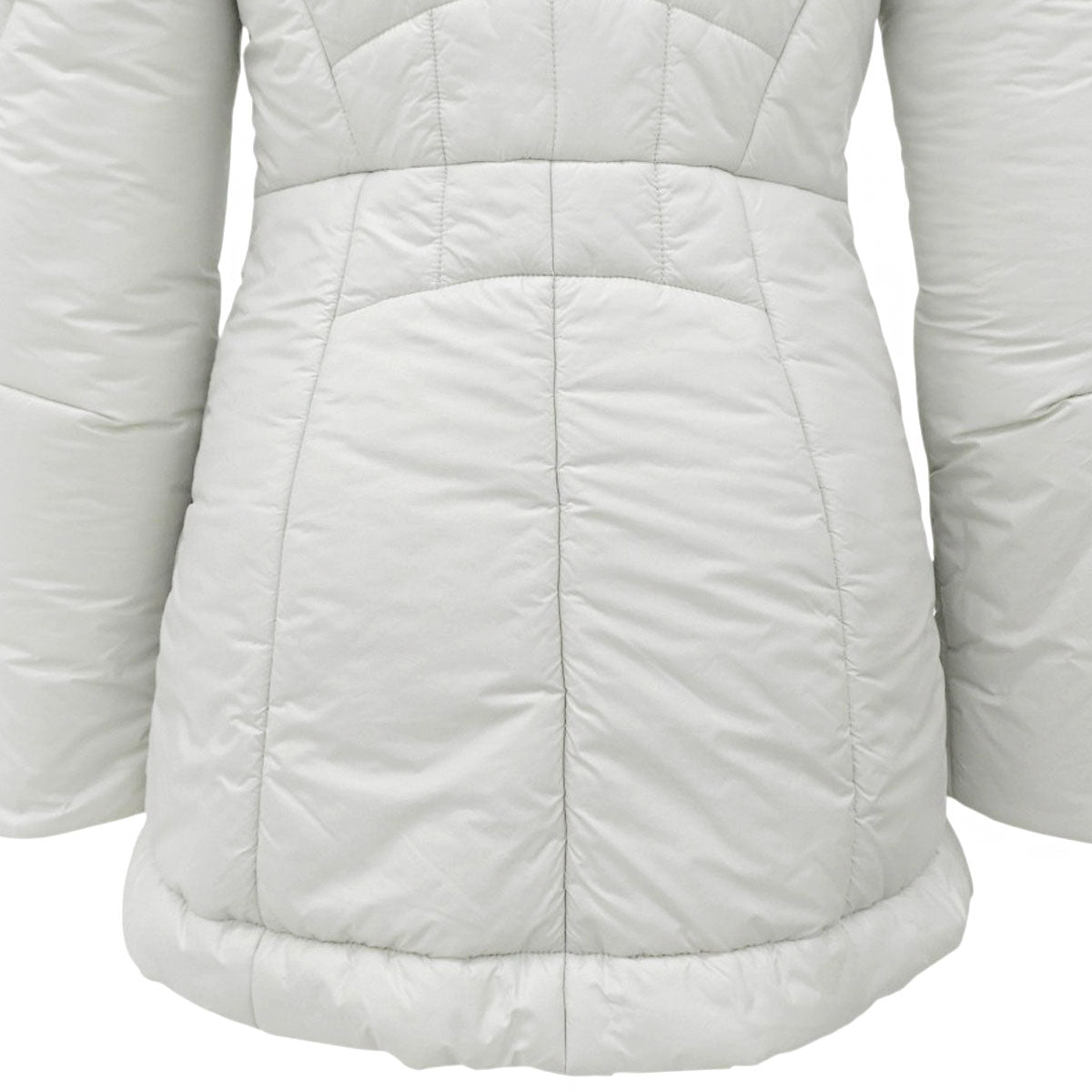 Logo Embroidered Down Jacket #36 Gray