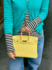 2021年製 バーキン25 ジョーヌプッサン