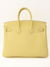 2021 Birkin 25 Jaune Poussin