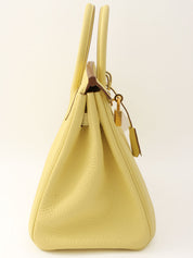 2021年製 バーキン25 ジョーヌプッサン