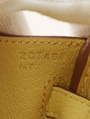 2021年製 バーキン25 ジョーヌプッサン