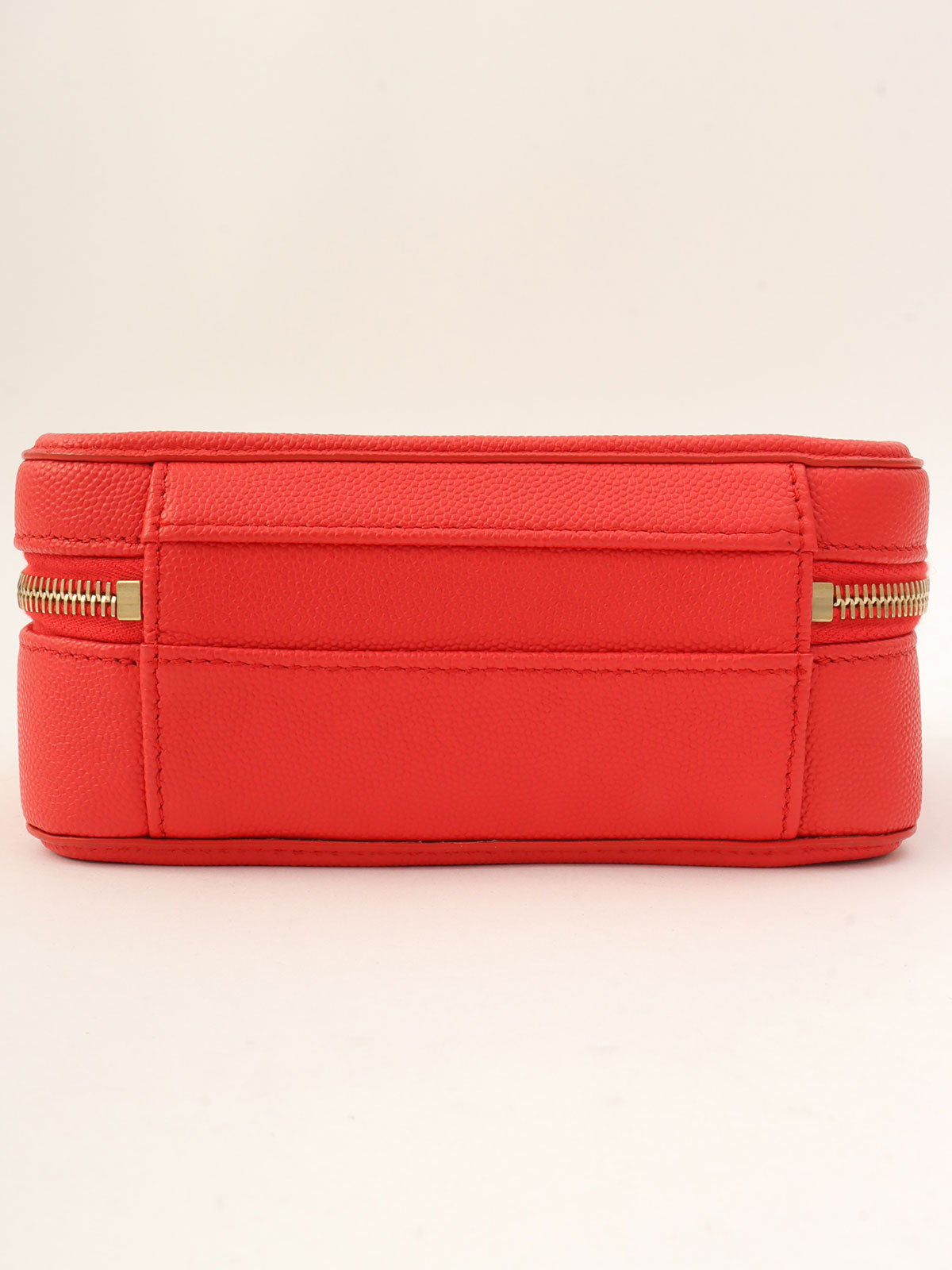 2019年頃製 キャビアスキンCCフィリグリー2Wayバッグ レッド