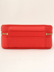 2019年頃製 キャビアスキンCCフィリグリー2Wayバッグ レッド