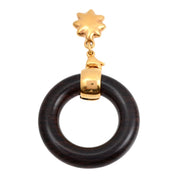 A Journey Through the Stars Exhibition Scarf Ring (Brown/Gold)