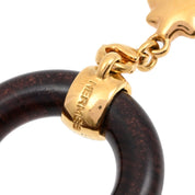 A Journey Through the Stars Exhibition Scarf Ring (Brown/Gold)