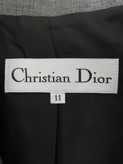 Piped Double-Breasted Jacket #11 Gray