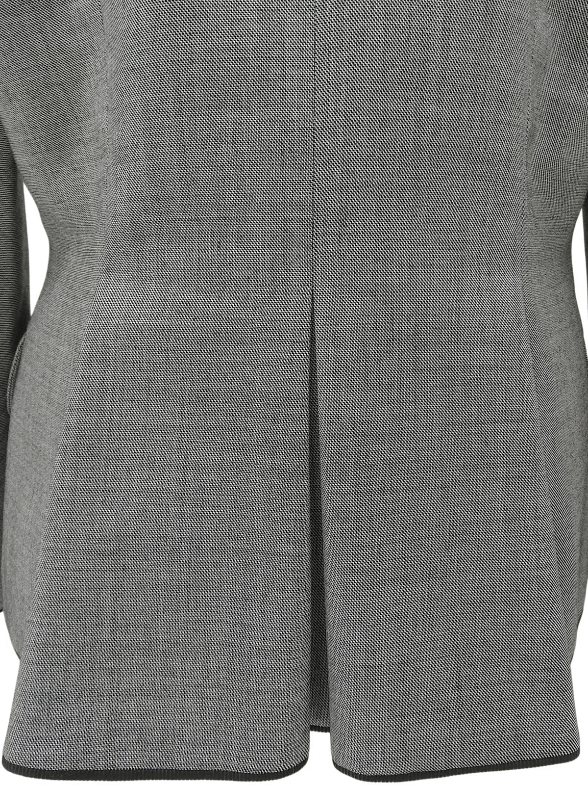 Piped Double-Breasted Jacket #11 Gray