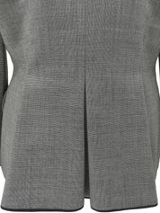 Piped Double-Breasted Jacket #11 Gray