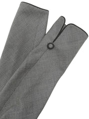 Piped Double-Breasted Jacket #11 Gray