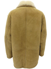 シープスキンムートンコート #Men's L ベージュ