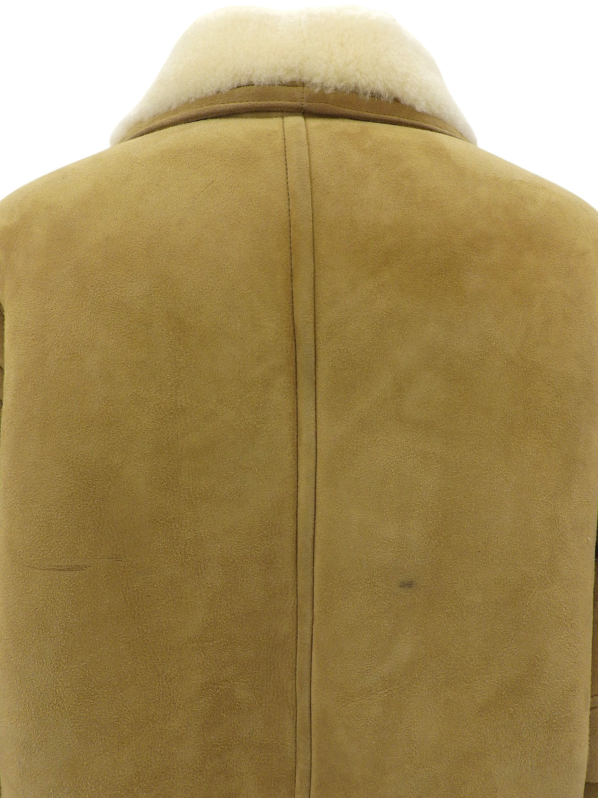シープスキンムートンコート #Men's L ベージュ