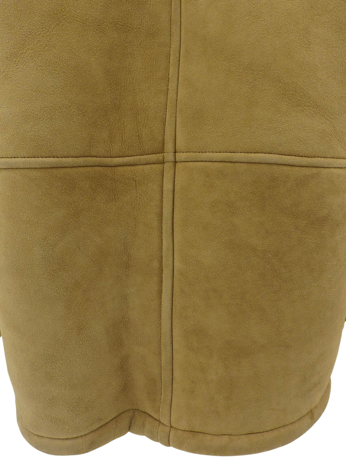 シープスキンムートンコート #Men's L ベージュ