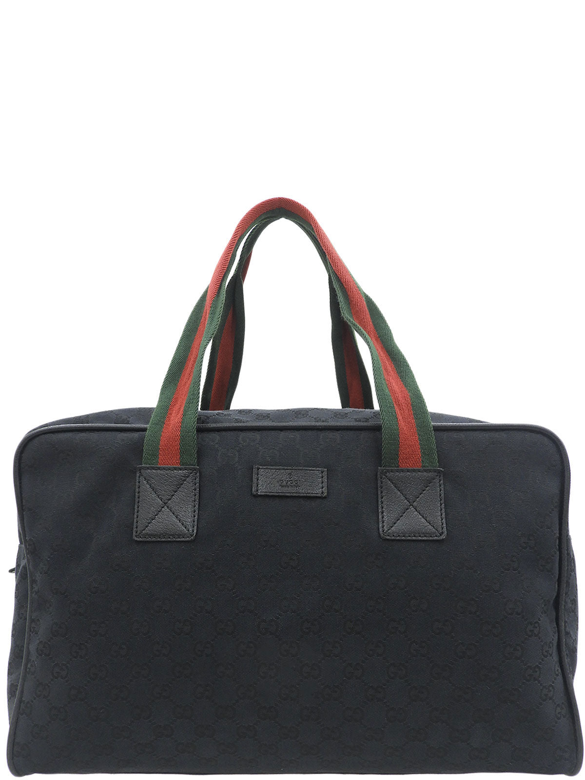 Canvas GG Pattern Tote Bag Navy