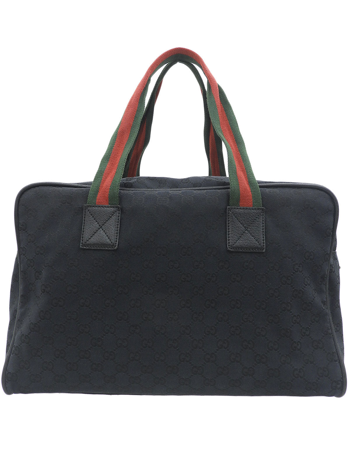 Canvas GG Pattern Tote Bag Navy