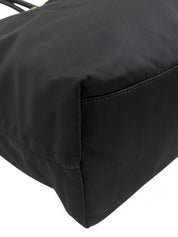 Logo Plate Tote Bag Black
