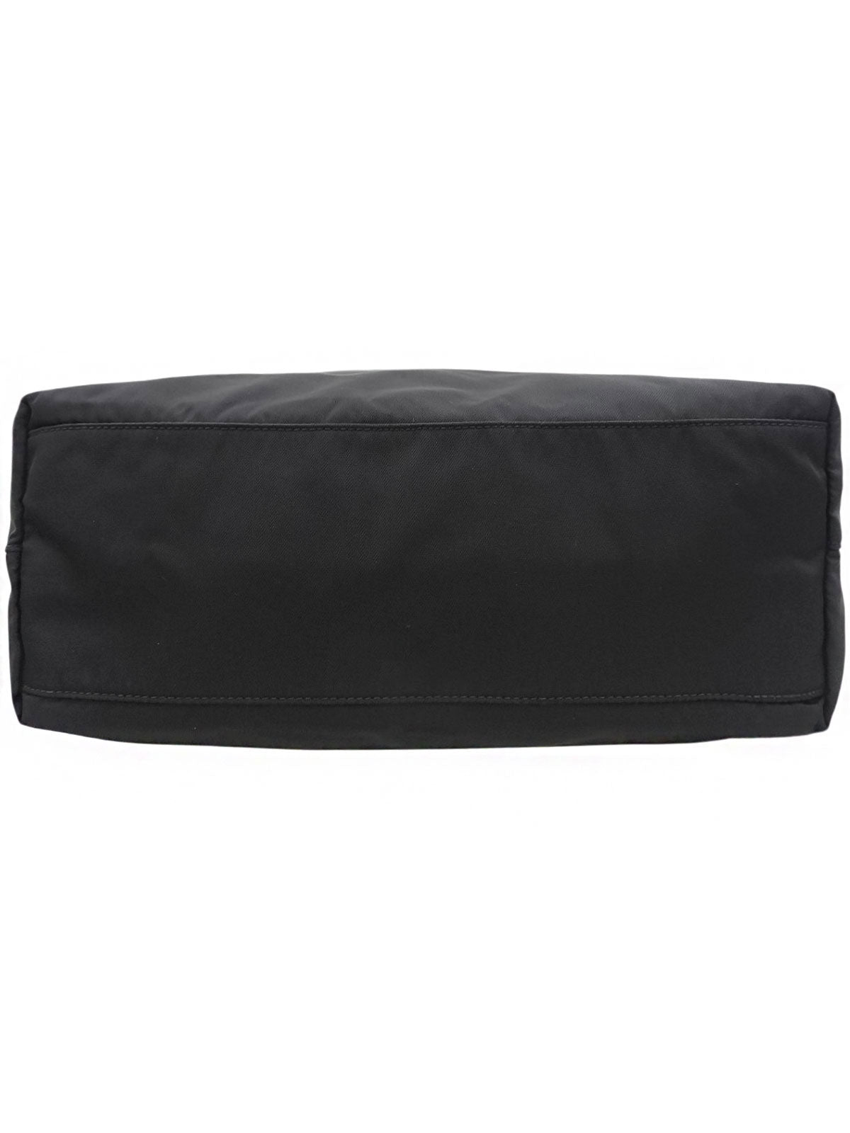 Logo Plate Tote Bag Black
