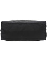 Logo Plate Tote Bag Black