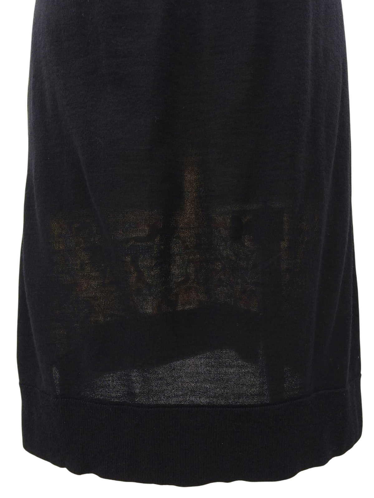 Multi-Print Dress #M Black/Multi