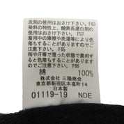 ロゴ刺繍Tシャツ #38 ブラック