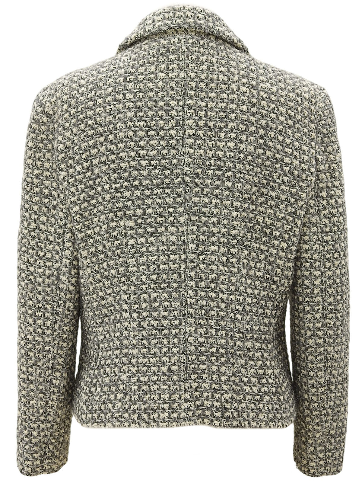 Tweed Jacket #40 White/Gray