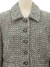 Tweed Jacket #40 White/Gray
